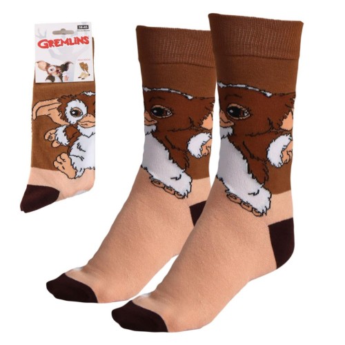 Gremlins Brown adult long sock 36/43