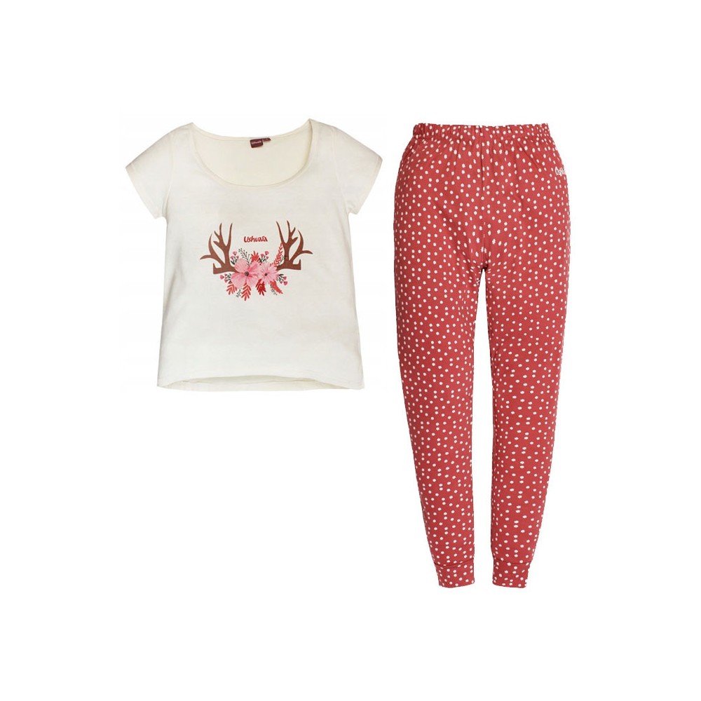 Ushuaia Tiny Flowers Deer Women's Pajamas M