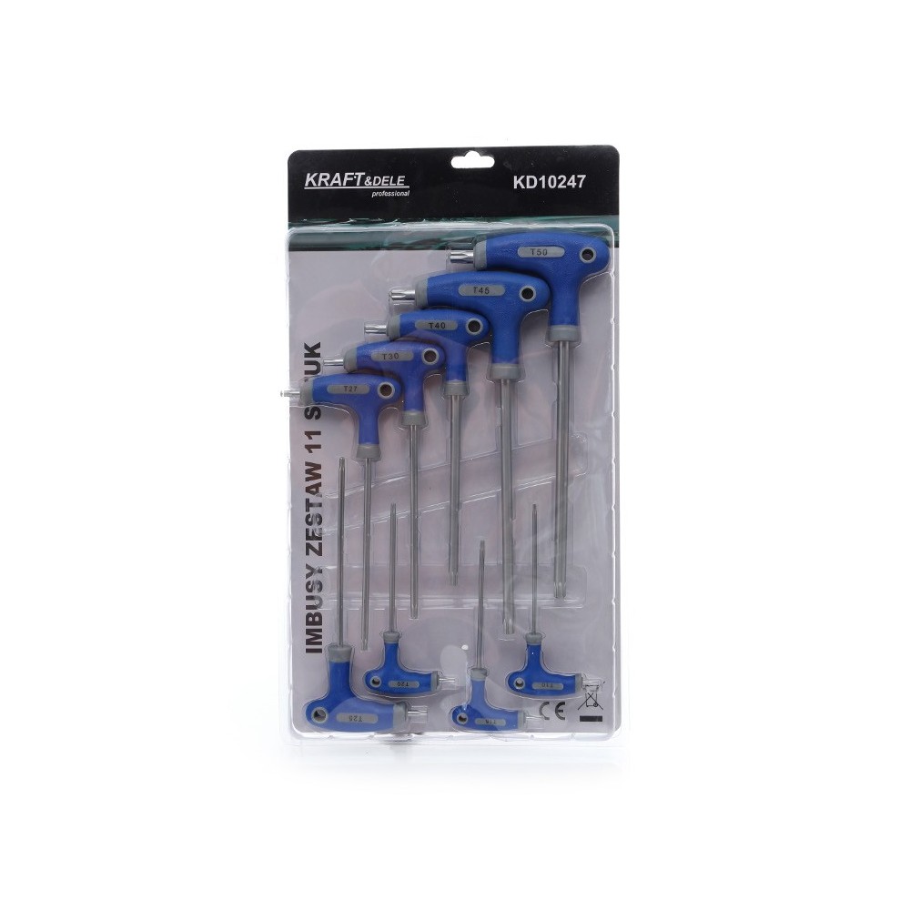 Zestaw 9 kluczy torx KD10247