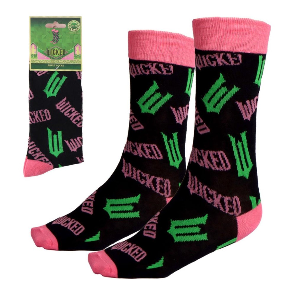 Wicked Colorful adult long tube socks 36/43