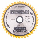 Tarcza widiowa do drewna 210x30 40z TDD-210x30x40Z