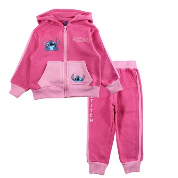Disney Lilo and Stitch Dark Pinky children's tracksuit, jogging set 2 - 8 years / 92 - 128 cm