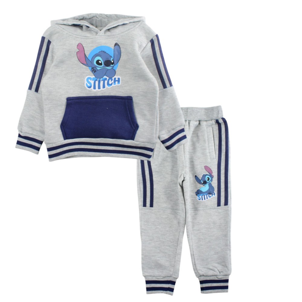 Disney Lilo and Stitch Grey children's tracksuit, jogging set 2 - 8 years / 92 - 128 cm