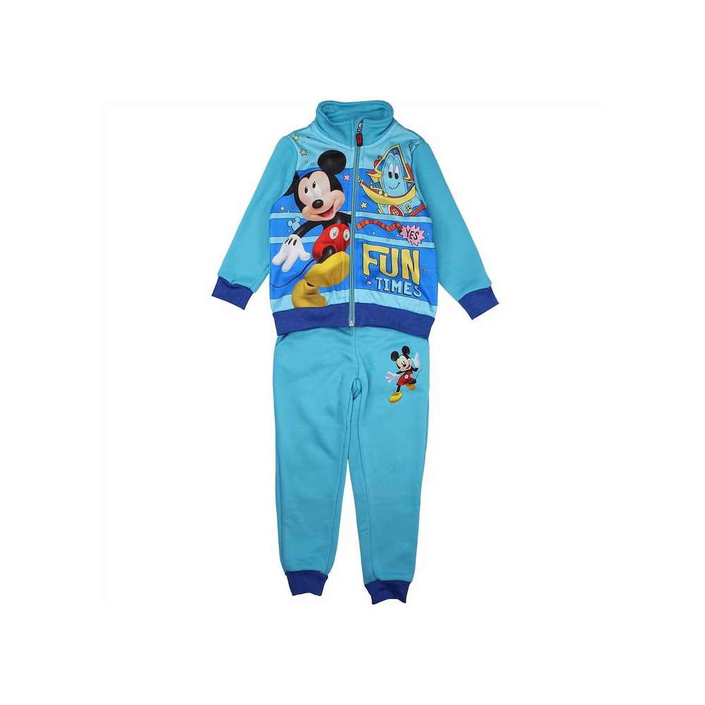 Disney Mickey  Fun Times Blue children's tracksuit, jogging set 3 - 8 years / 98 - 128 cm
