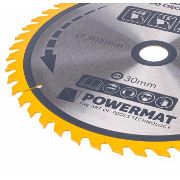 Tarcza widiowa do drewna 305x30 48z TDD-305x30x48Z