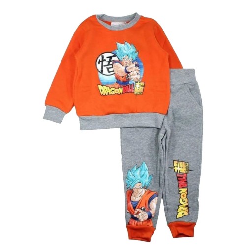 Dragon Ball Orange children's tracksuit, jogging set 3 - 8 years / 98 - 128 cm
