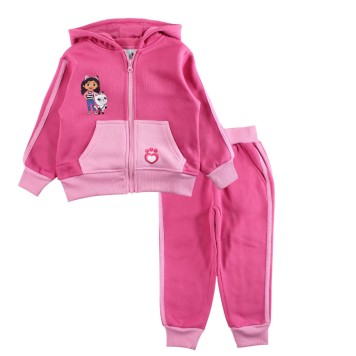 Gabby's Dollhouse Dark Pink children's tracksuit, jogging set 5 years / 110 cm