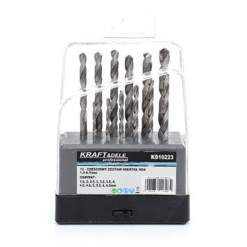 Wiertła do metalu i drewna 13szt. KD10223