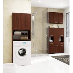 SZAFKA WISZĄCA ŁAZIENKA FIN W30 1D WENGE