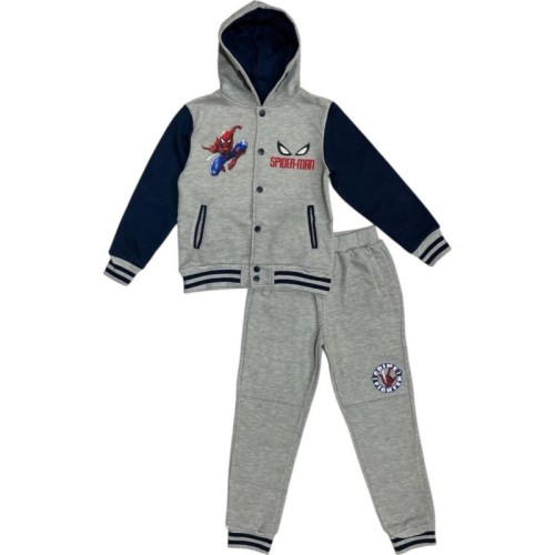 Spiderman Look Grey children's tracksuit, jogging set 3 - 8 years / 98 - 128 cm