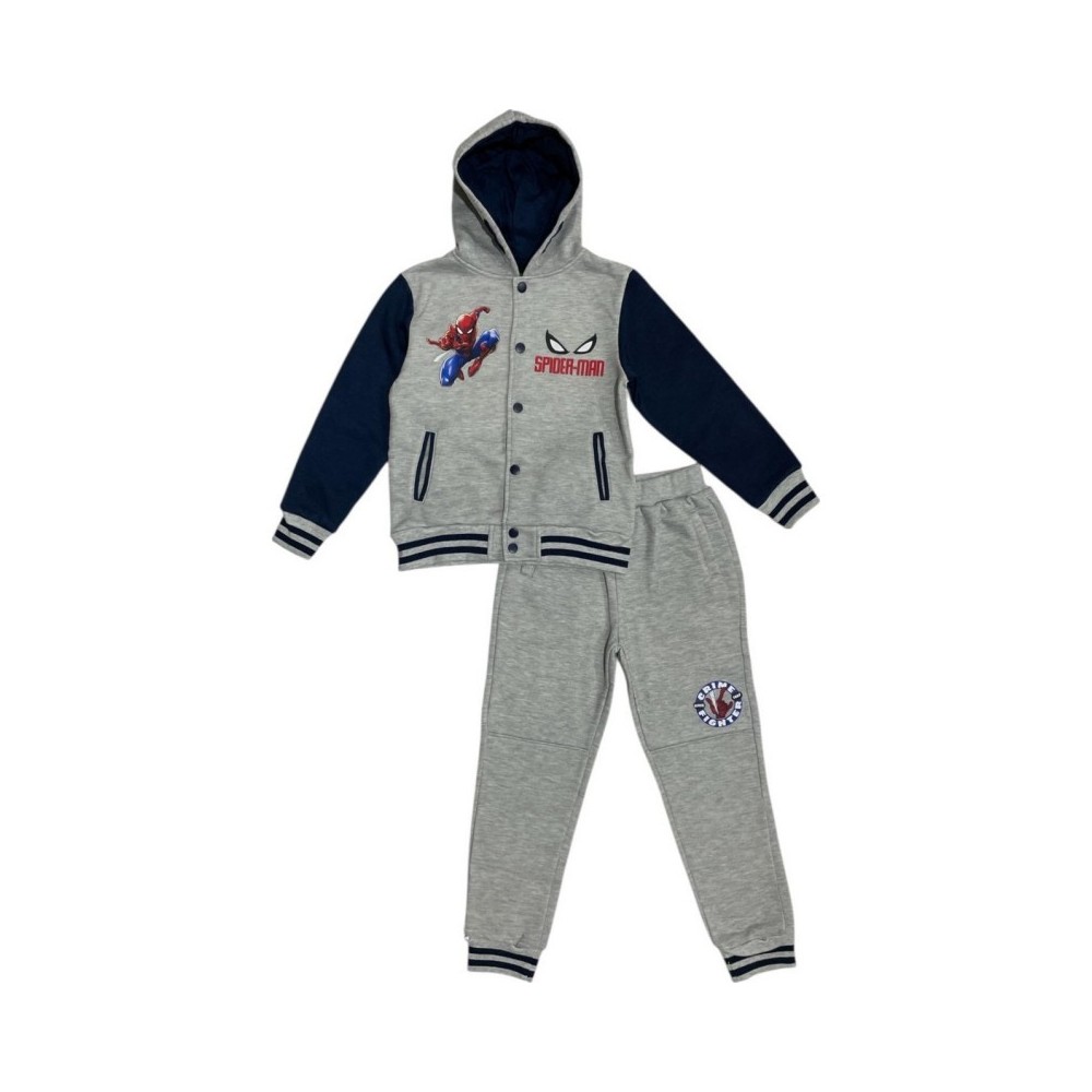 Spiderman Look Grey children's tracksuit, jogging set 3 - 8 years / 98 - 128 cm