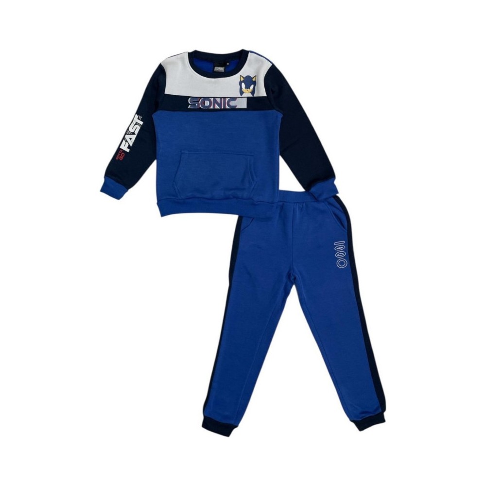 Paw Patrol Blue Sonic the Hedgehog Kids Sweatshirt, Jogging Set 2 - 8 years / 92 - 128 cm