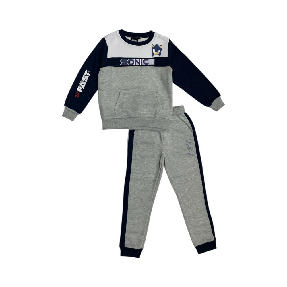Paw Patrol Grey Sonic the Hedgehog kids tracksuit, jogging set 2 - 8 years / 92 - 128 cm