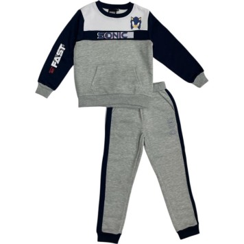 Paw Patrol Grey Sonic the Hedgehog kids tracksuit, jogging set 2 - 8 years / 92 - 128 cm