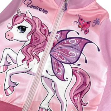 Unicorn Pink kids' tracksuit, jogging set 7 years / 122 cm
