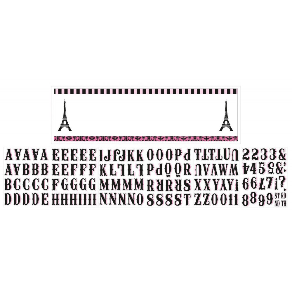 Cities Eiffel A Day In Paris giant customizable wall decoration 165 cm