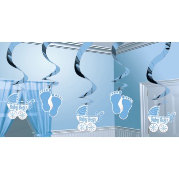 Baby Boy ribbon decoration 5-piece set