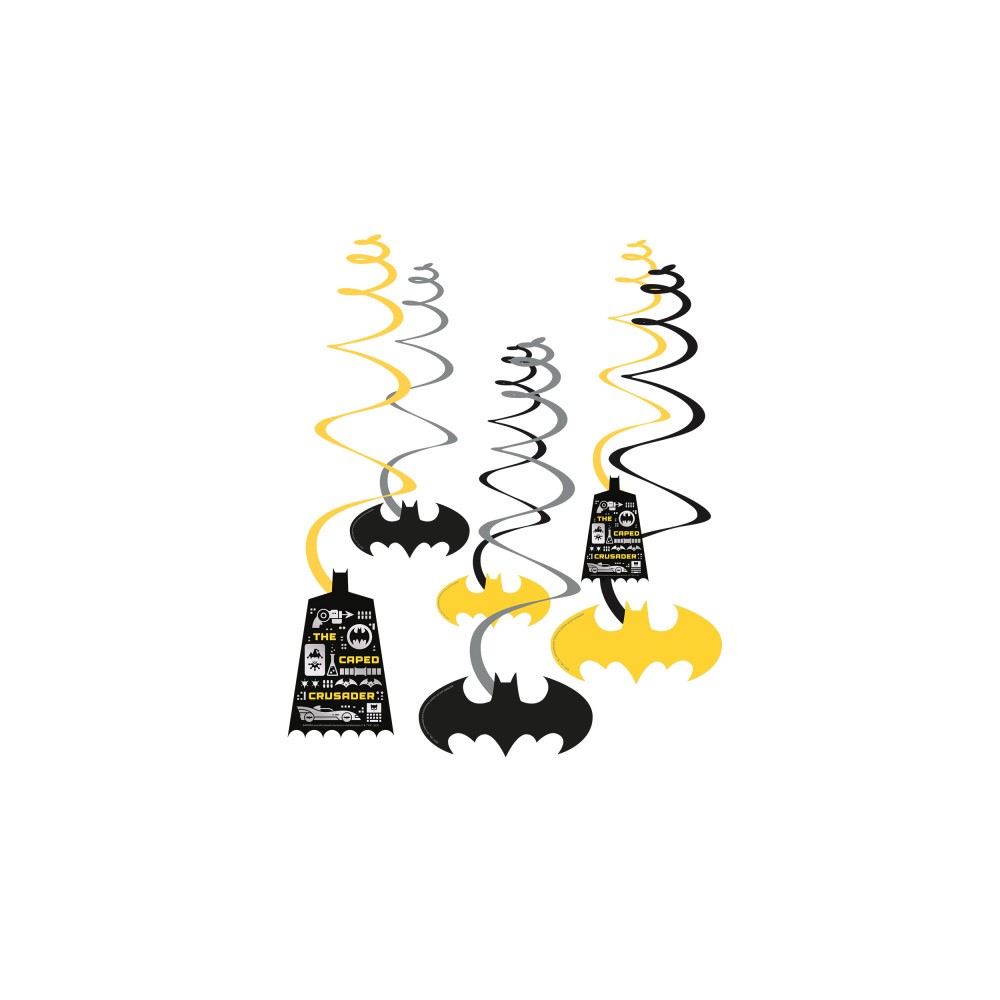 Batman City ribbon decoration 6-piece set