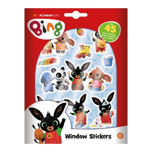 Bing Fun window sticker set