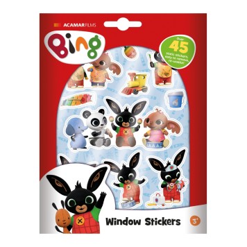 Bing Fun window sticker set