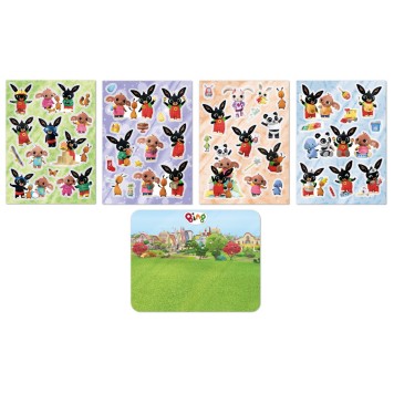 Bing Fun window sticker set