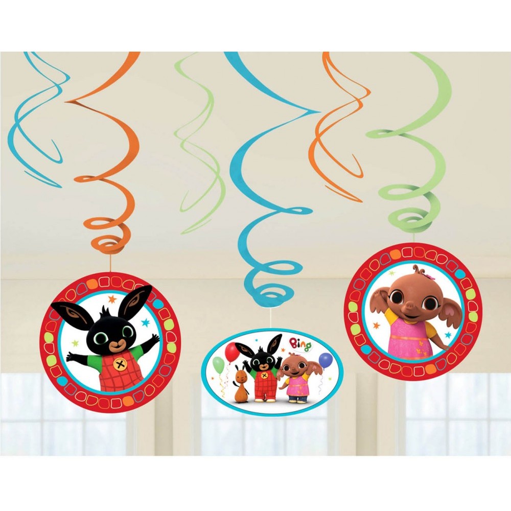 Bing Red ribbon decoration 6-piece set
