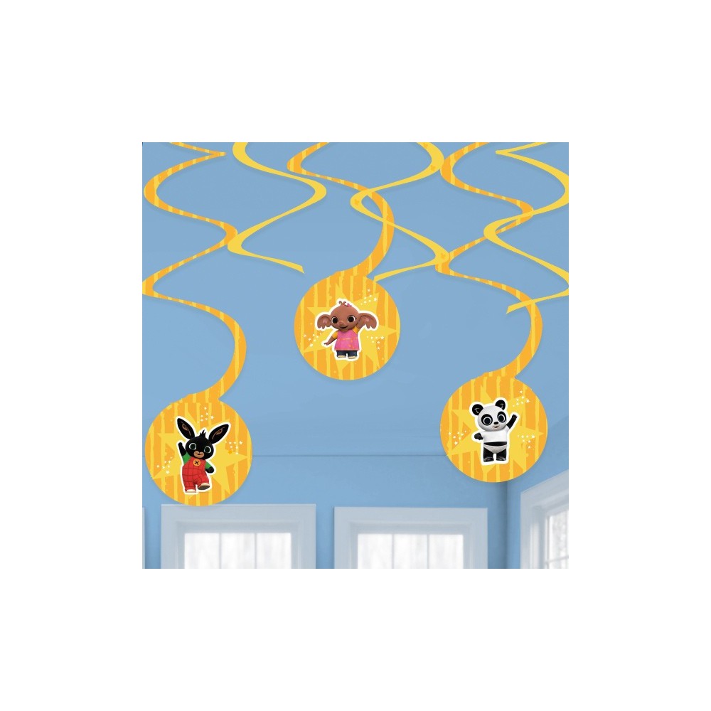 Bing Yellow ribbon decoration 6-piece set