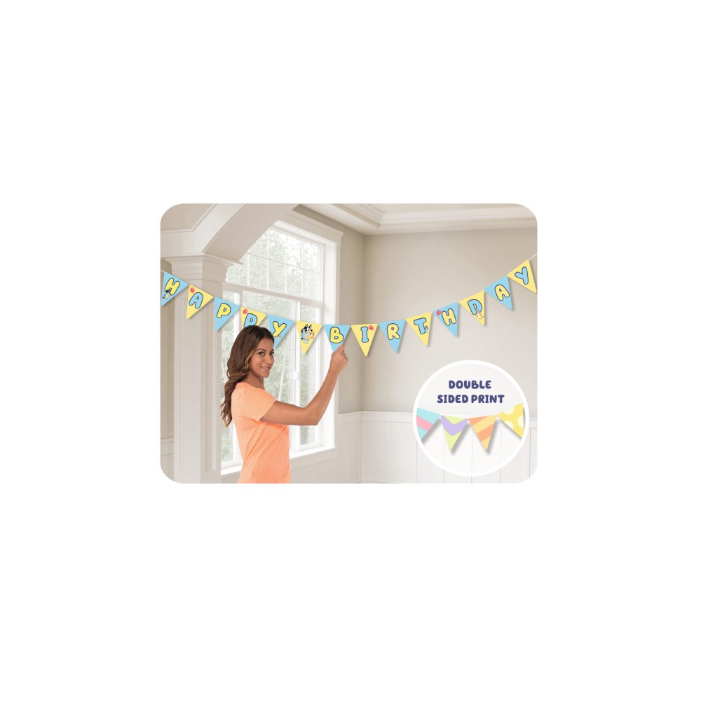 Bluey Joke Happy Birthday bunting 4.5 m