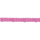 Colour Bright Pink, Pink paper garland 365 cm
