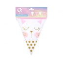 Cat Sleepy flag garland 200 cm