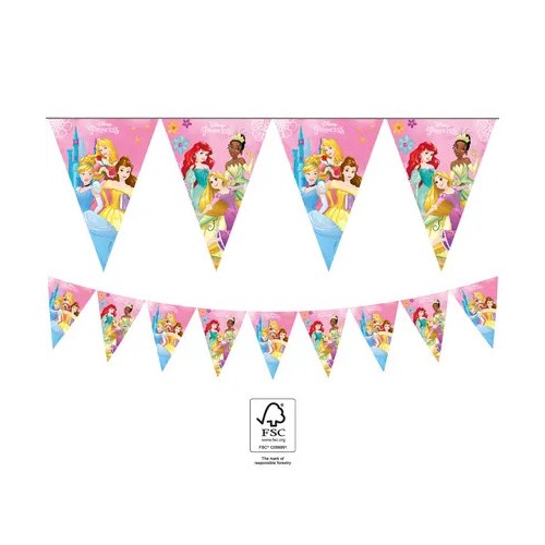 Disney Princess Live Your Story flag garland FSC 2.3 m