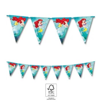 Disney Princess Ariel Curious banner garland FSC 2.3 m