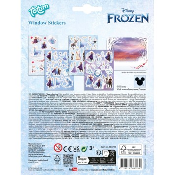 Disney Frozen Destiny window sticker set