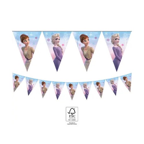 Disney Frozen Wind  flag garland FSC 2.3 m