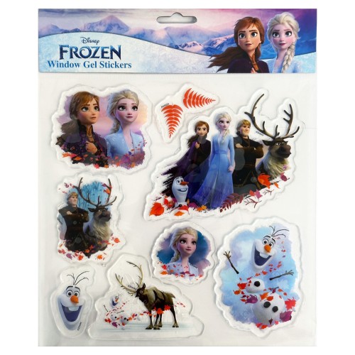 Disney Frozen gel window sticker set