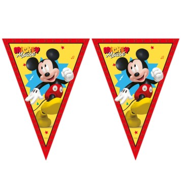 Disney Mickey  Jump Into Fun flag garland FSC 2.3 m