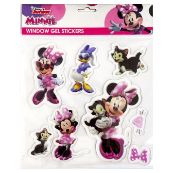 Disney Minnie  gel window sticker set