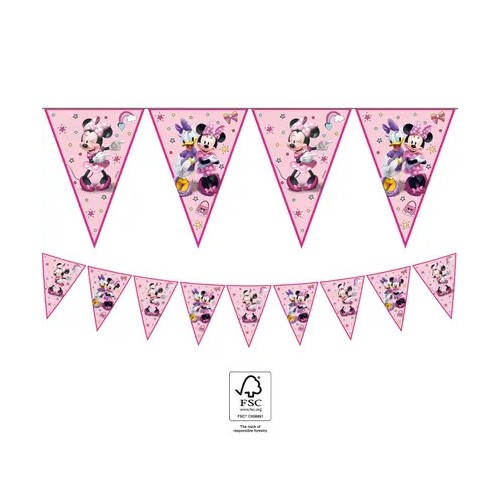 Disney Minnie  Junior flag garland FSC 2.3 m