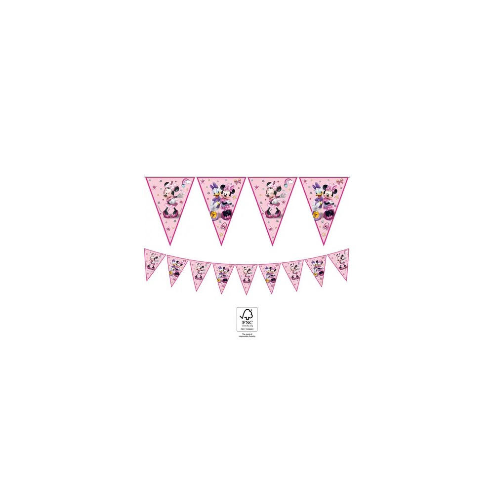 Disney Minnie  Junior flag garland FSC 2.3 m