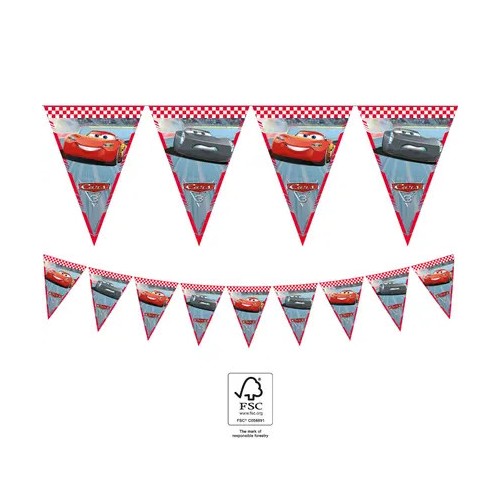 Disney Cars Arena Race flag banner FSC 2.3 m