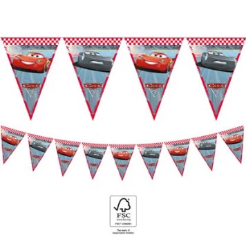 Disney Cars Arena Race flag banner FSC 2.3 m
