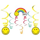 Emoji  Wink Ribbon decoration 6-piece set