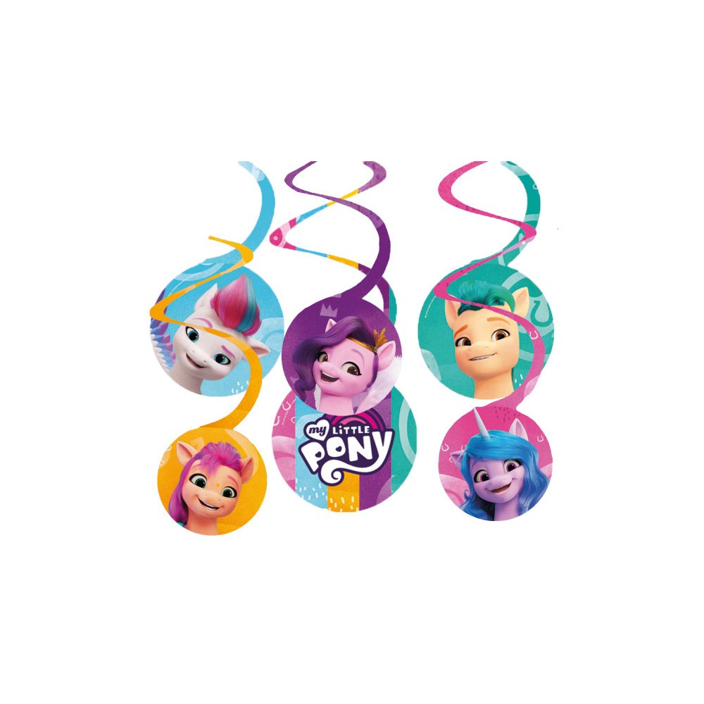 My Little Pony New Generation ribbon decoration 6-piece set