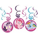 My Little Pony Rainbow Sparkle ribbon decoration 6-piece set