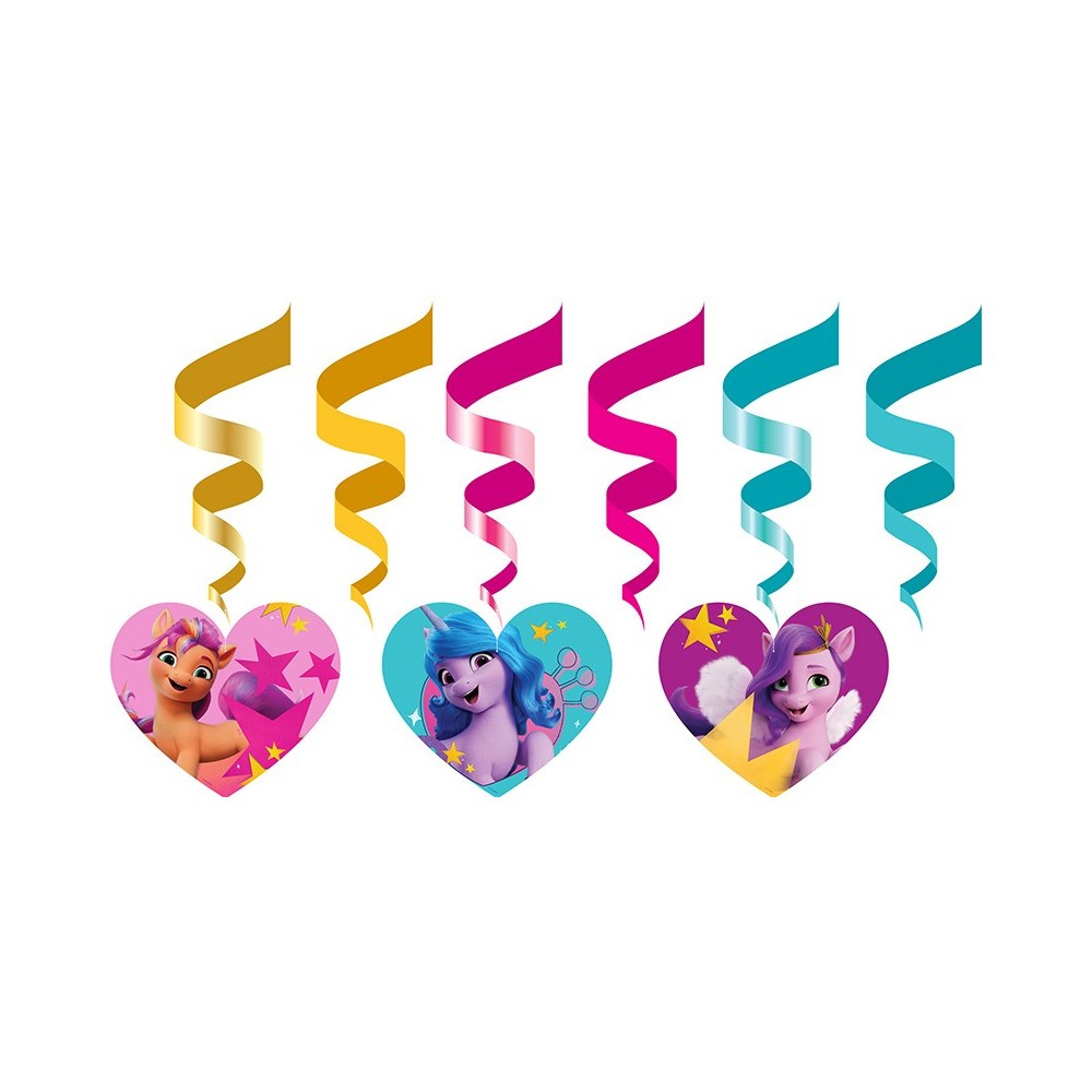 My Little Pony Star Ribbon Decoration 6-piece Set