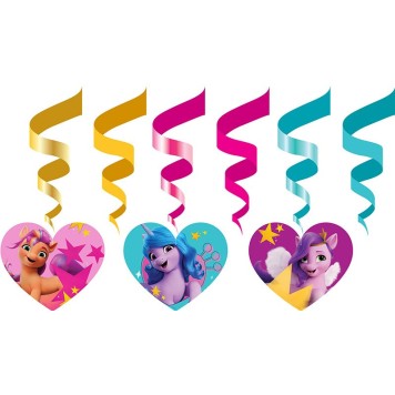 My Little Pony Star Ribbon Decoration 6-piece Set