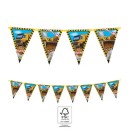 Construction Grabber flag garland FSC 2.3 m