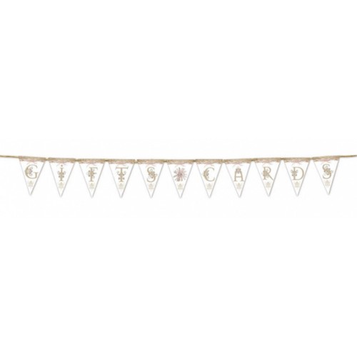 Wedding i Gifts & Cards flag garland 240 cm