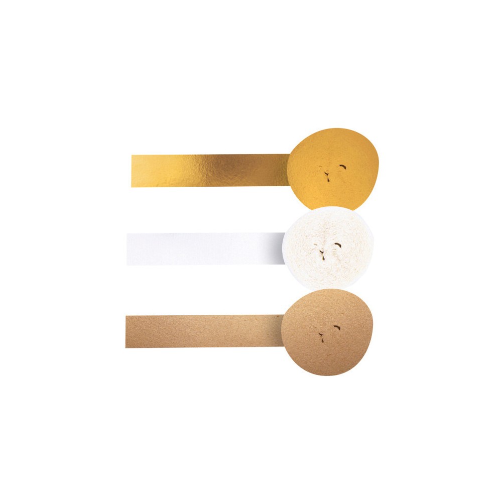 Wedding i crepe paper 3 pcs