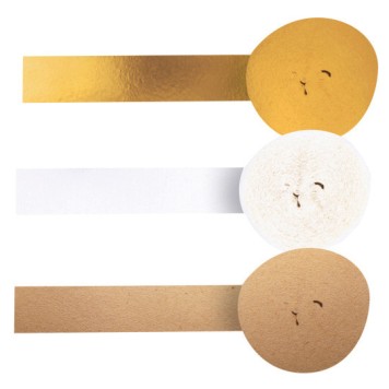 Wedding i crepe paper 3 pcs